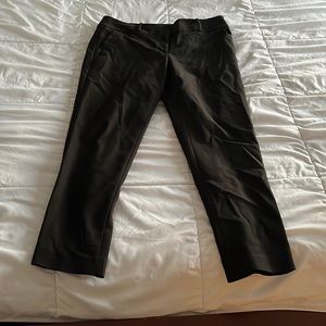 black Loft Work Pants Size 8